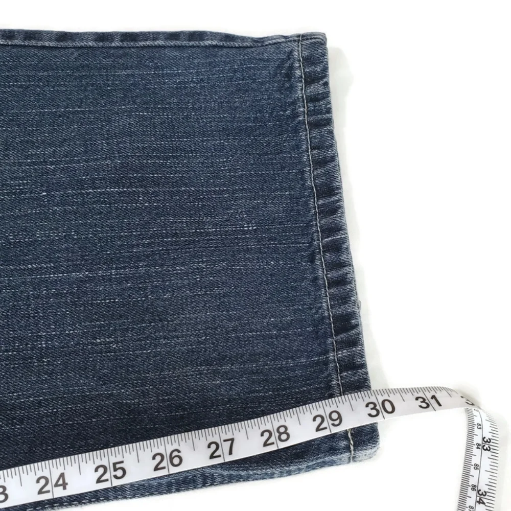 DKNY Soho Straight Leg Men's Jeans 36X30 Low Rise Distressing KBRU5629